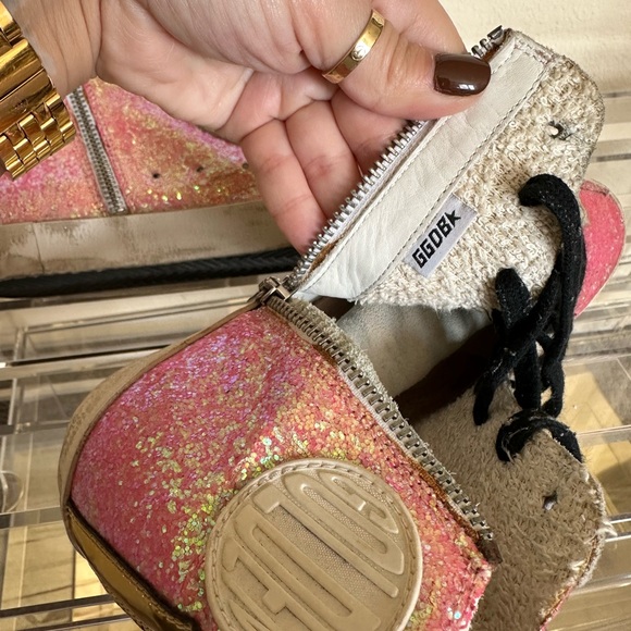 Authentic Kids Golden Goose Sparkle HighTops - Picture 15 of 16